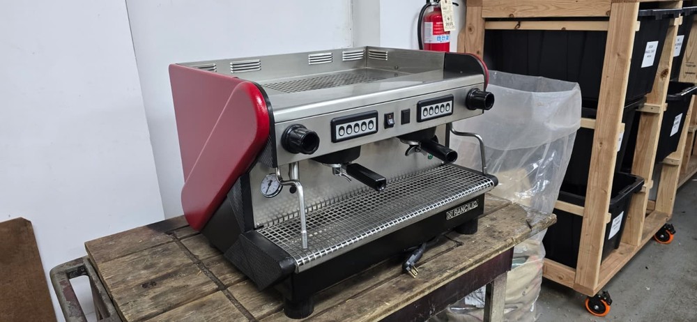 Rancilio 2 Group Espresso Coffee Machine Automatic Control Volumetric