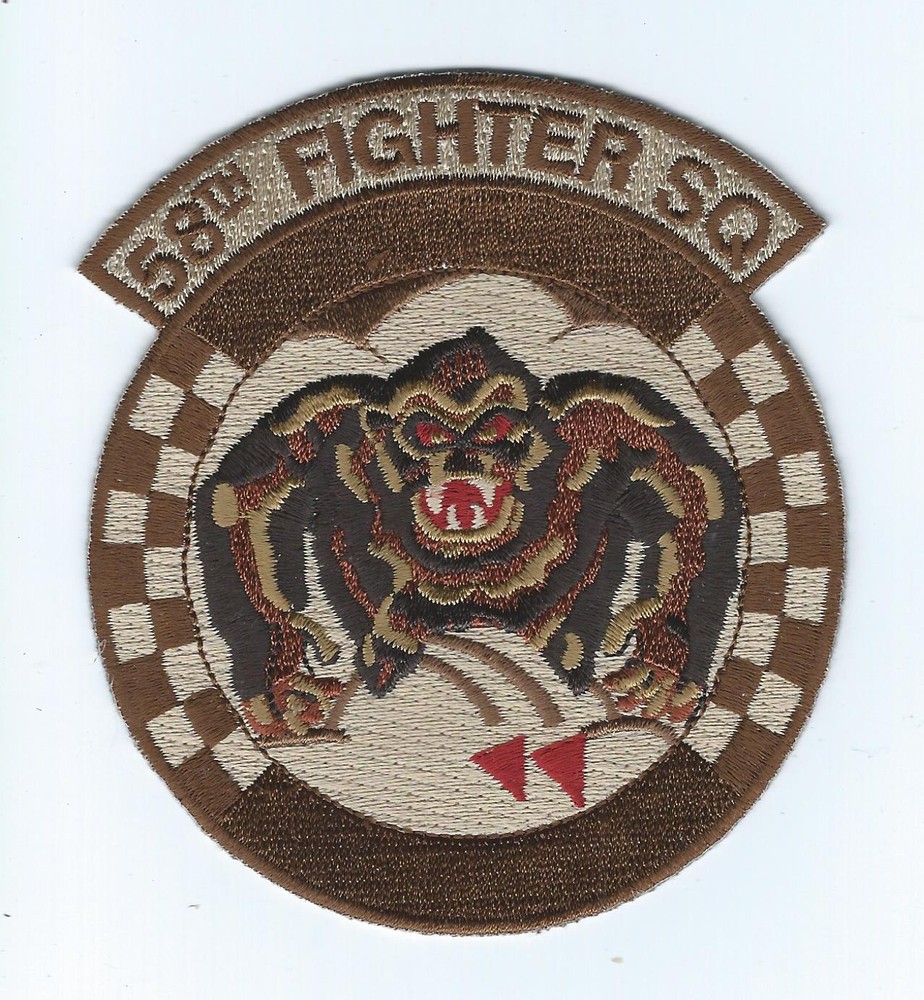 58th FIGHTER SQUADRON desert #1 patch
