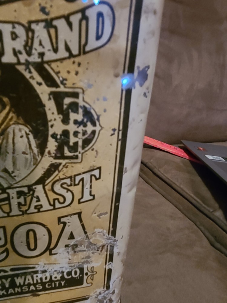 Index Brand Breakfast Cocoa Tin Montgomery Wards