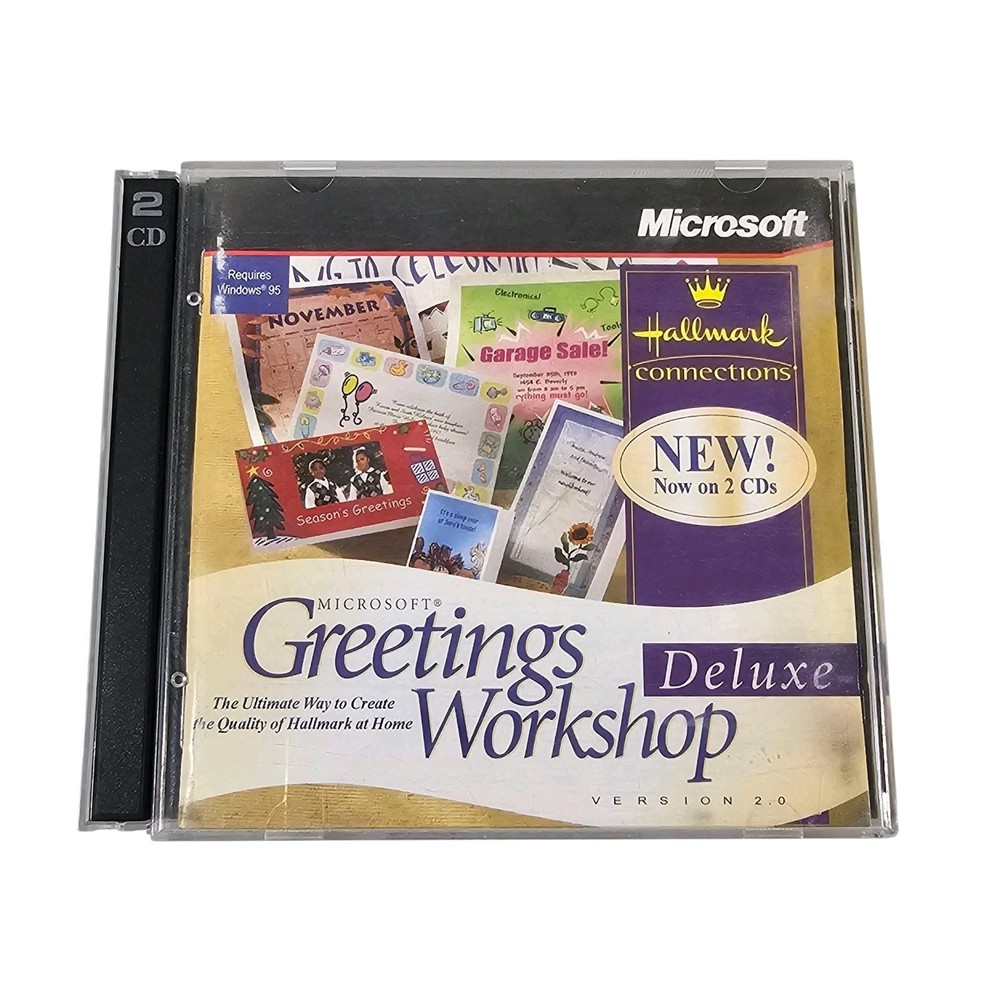 Greetings Workshop Version 2.0 - Microsoft Hallmark Connections Card Making