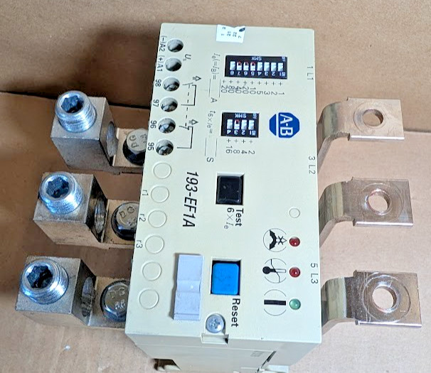 Allen-Bradley 193-EF1A Solid State Overload Relay, 20-180Amp ( Tested / Clean )