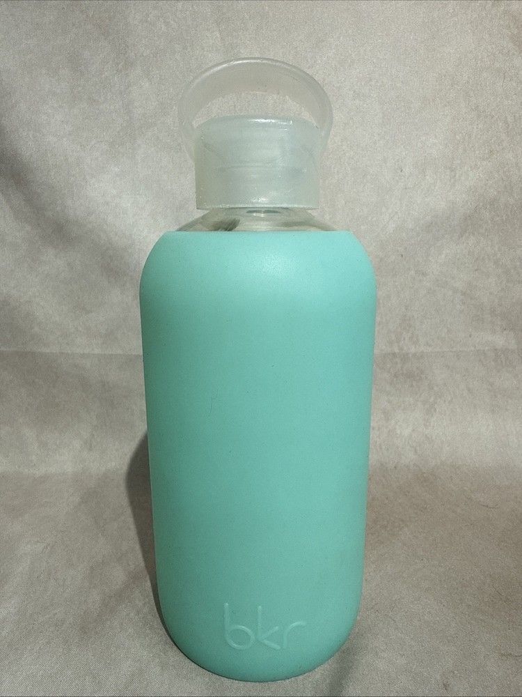 bkr Glass Water Bottle- Aqua