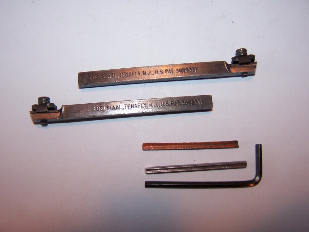 Edelstaal Unimat Lathe Insert Tool Holder, 2700, 1/4", left & right tools, #143