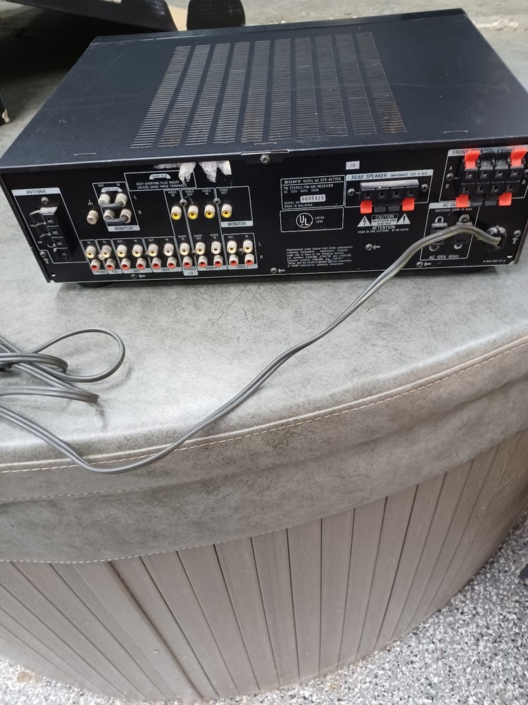 !!! SONY STR-AV770 MULTI CHANNEL AV RECEIVER !!!!