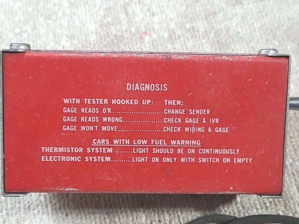 Ford FUEL Gage System Tester Diagnosis Tool