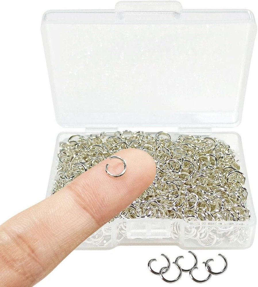 Silver Plated Jump Rings Jewelry Making