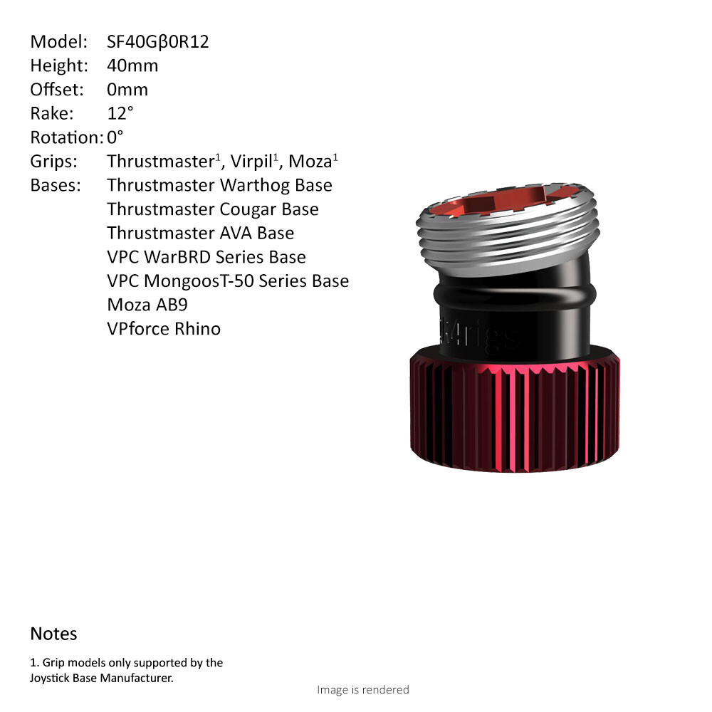 Joystick Extension (5pin): Thrustmaster, Virpil, Moza & VPforce