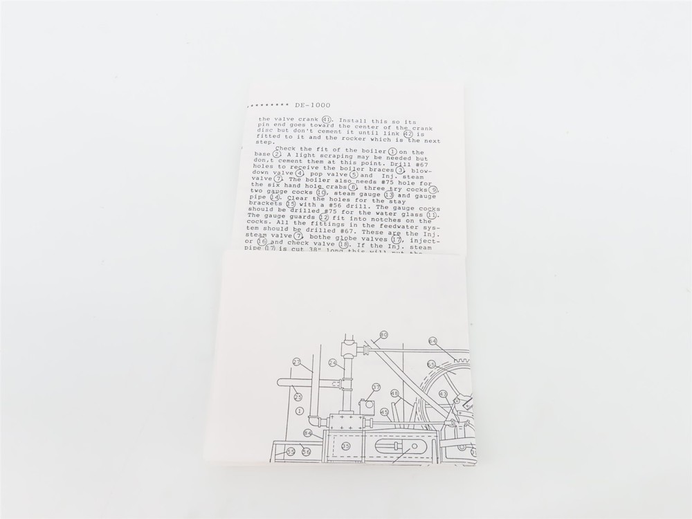 O Scale CHB Models DE-1000 Willamette Loading Engine Kit