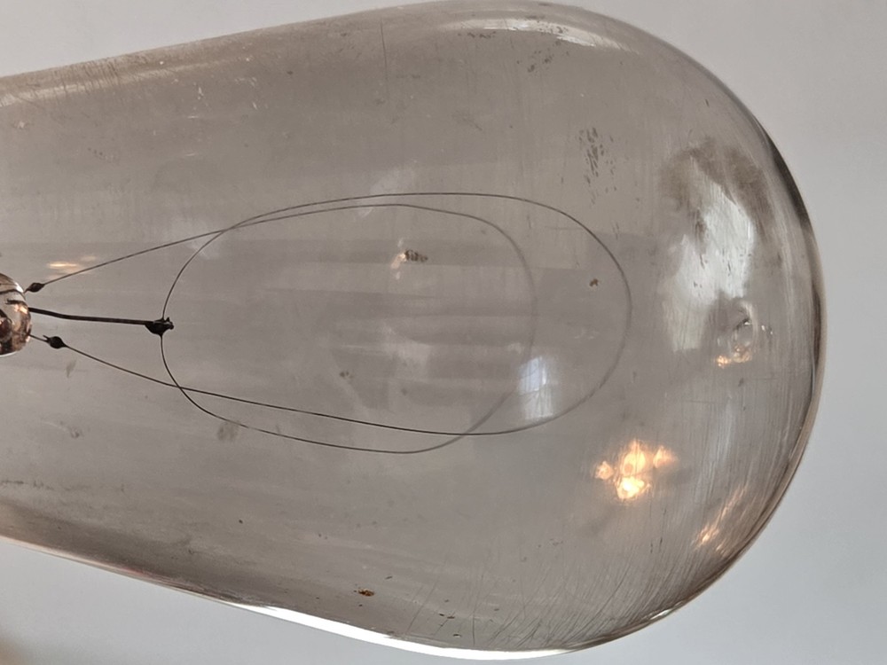 Antique Edison light bulb. Untested.