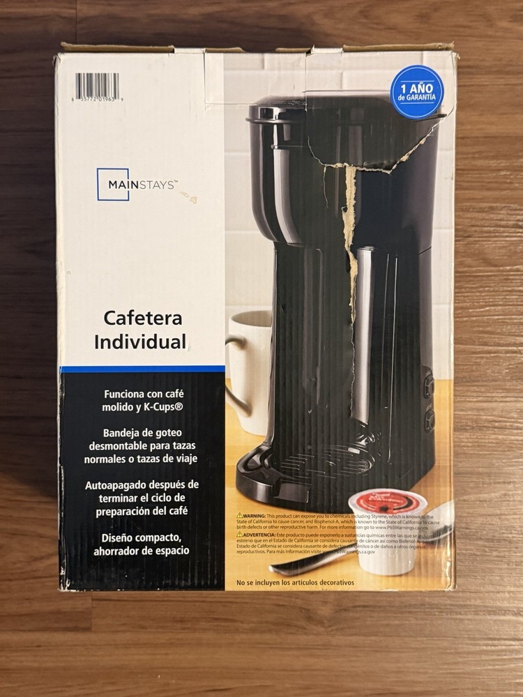 Mainstays Single Serve Dual Brew