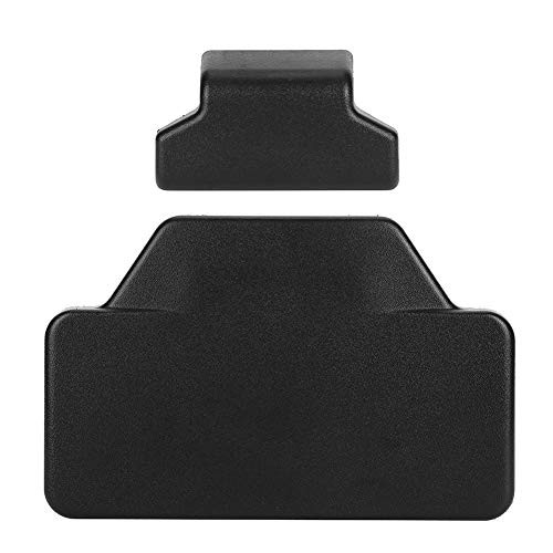 Rubber Rear Pad Saddlebag Trunk Passenger Backrest with Upper & Lower Split
