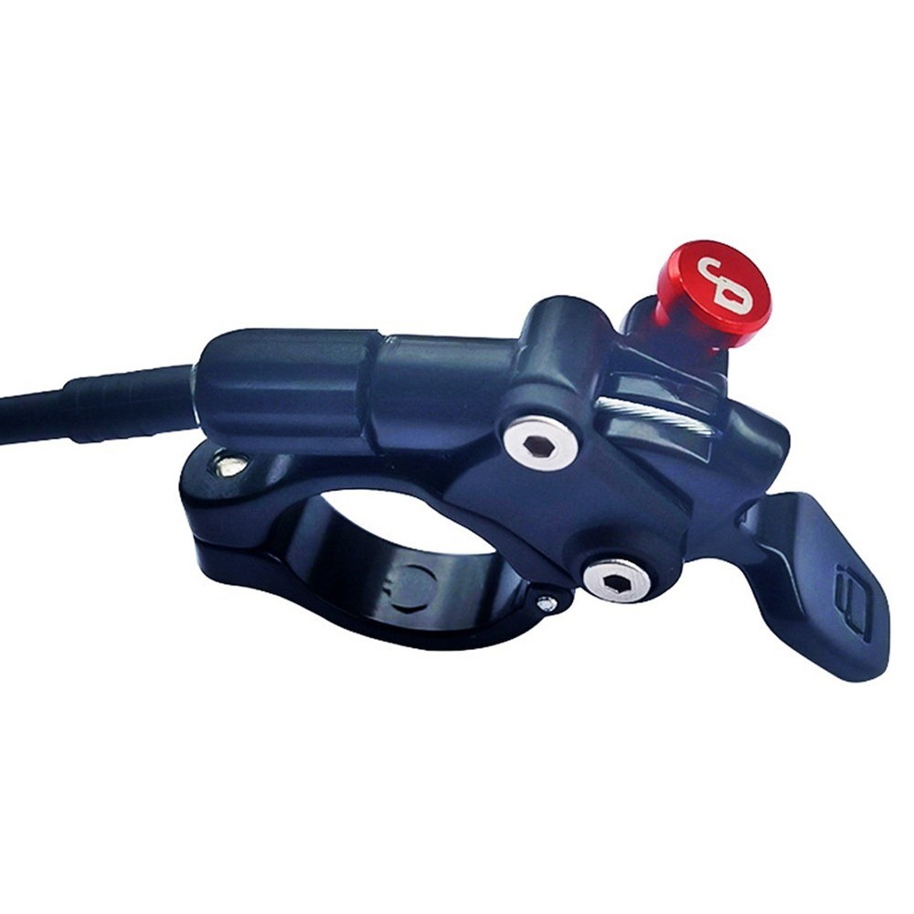 Bicycle Front Suspension Remote Lockout with Ergonomic Handlebar Mount