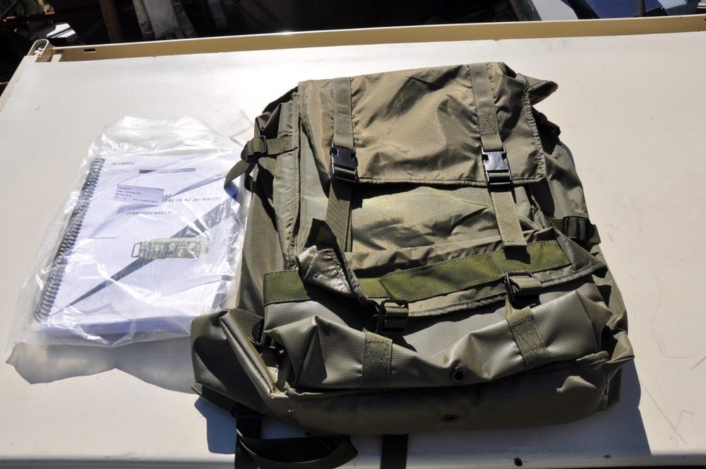 Harris AN/PRC-150 backpack with operation Manual