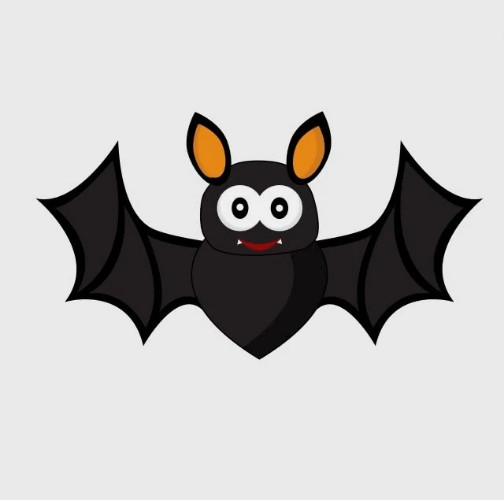 Bat Art Design Print size 4500x5400px