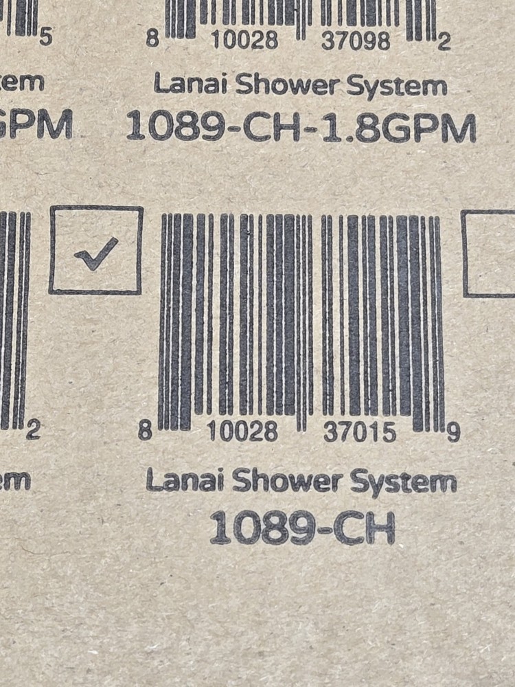 Pulse 1089-CH 1.8GPM Lanai Retrofit Shower