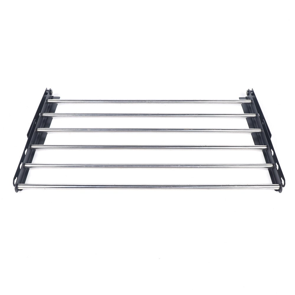 Wall Mount Drying Rack Retractable Folding Dryer Hanger Laundry Clothes Rack