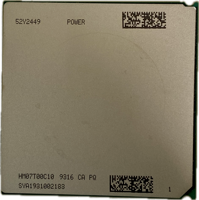 IBM 52Y2449 3.72GHz 6-Core POWER7 Server Processor