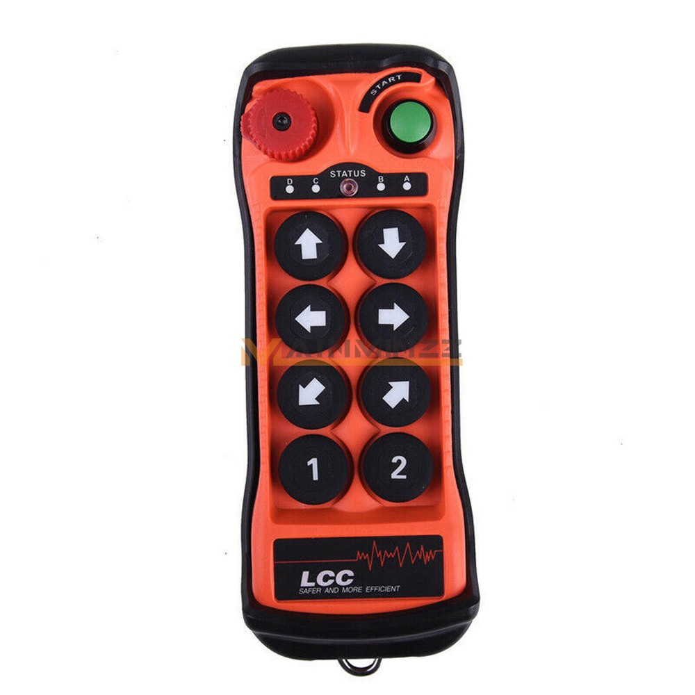 12V-380V 8Button single Speed Hoist Crane Industrial Wireless Remote Control