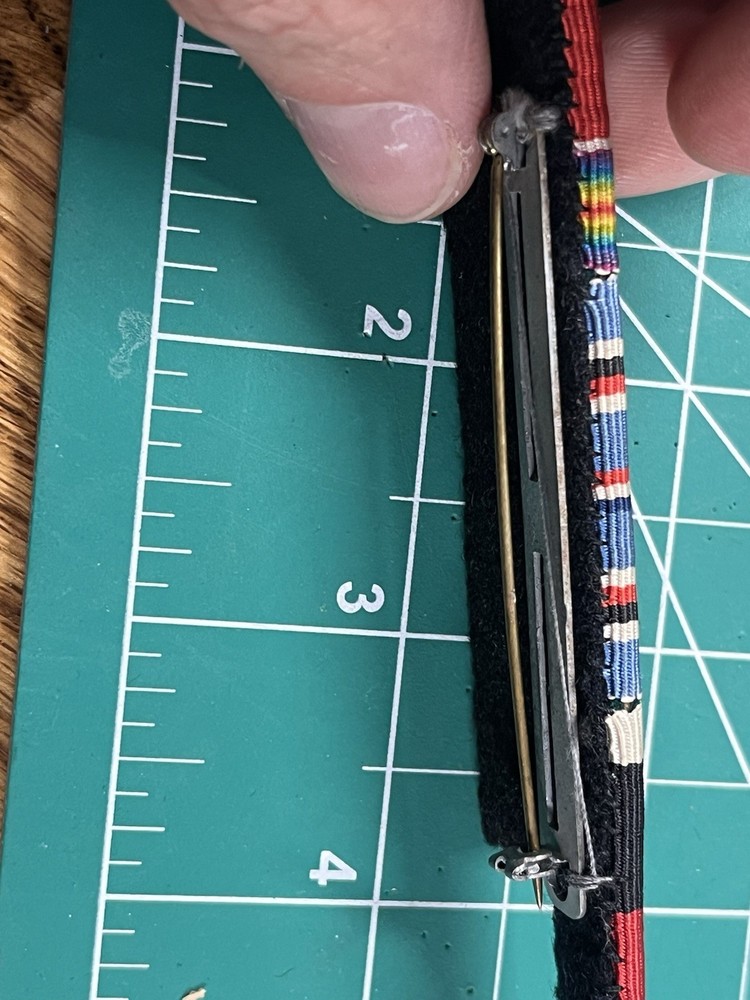 WWII ETO , Good Conduct +++ Ribbon Bar