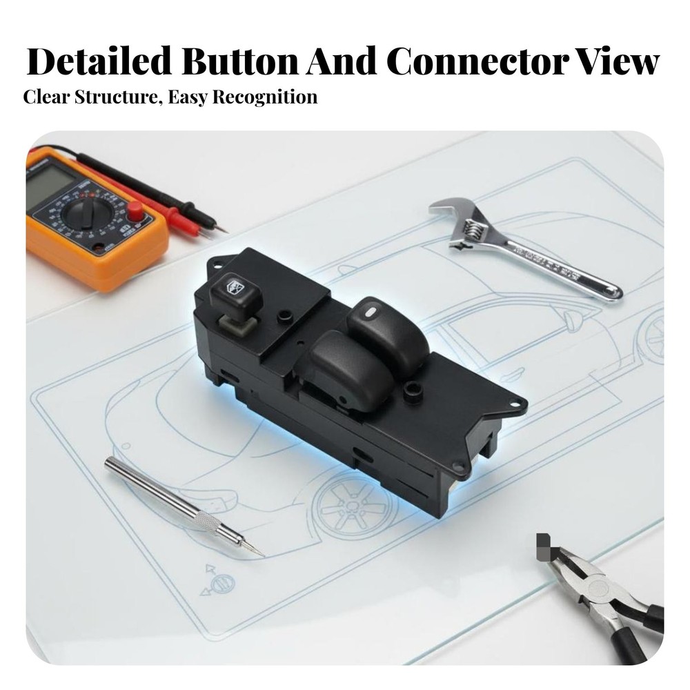 2-Door Window Switch OE Type Electric Window Control Switch