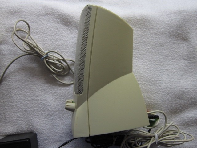 Retro Harmon/Kardon Multimedia Computer Speakers Set with Power Supply Tested