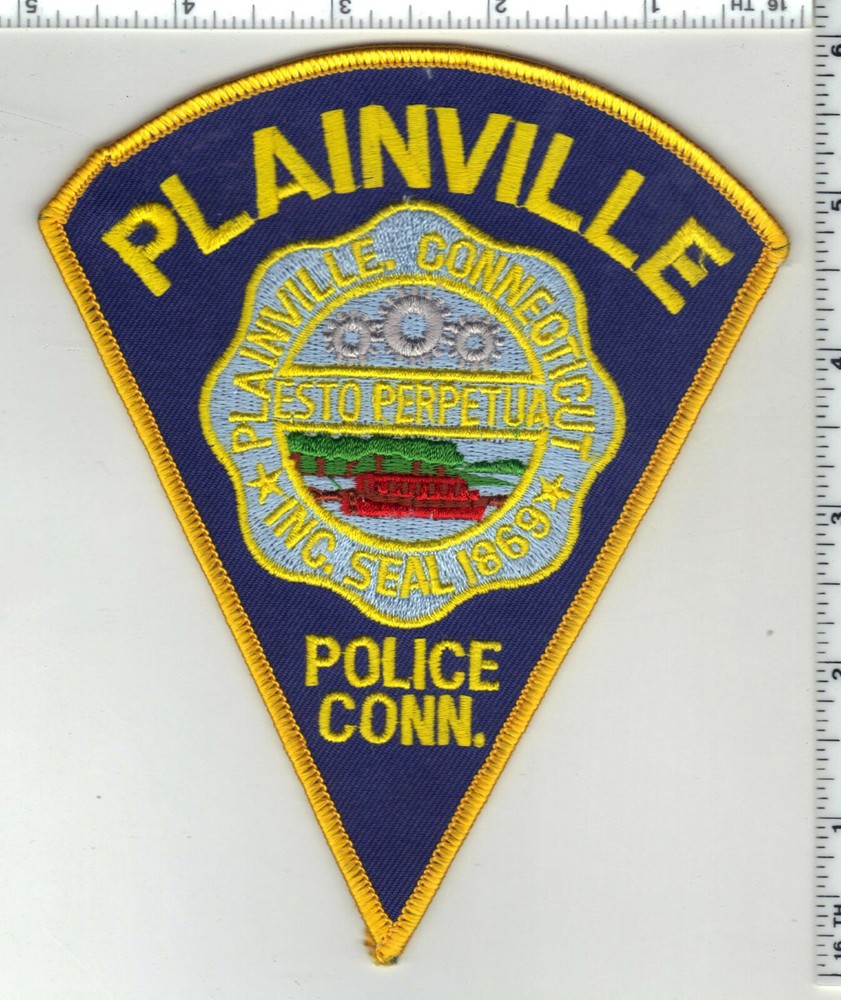 Plainville Police (Connecticut) 3rd Issue Shoulder Patch