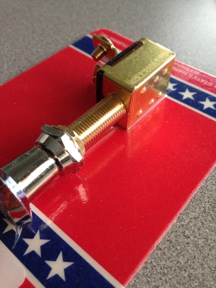 Classic Car/Boat Restoration Two Position Push/Pull Auto/Marine Switch