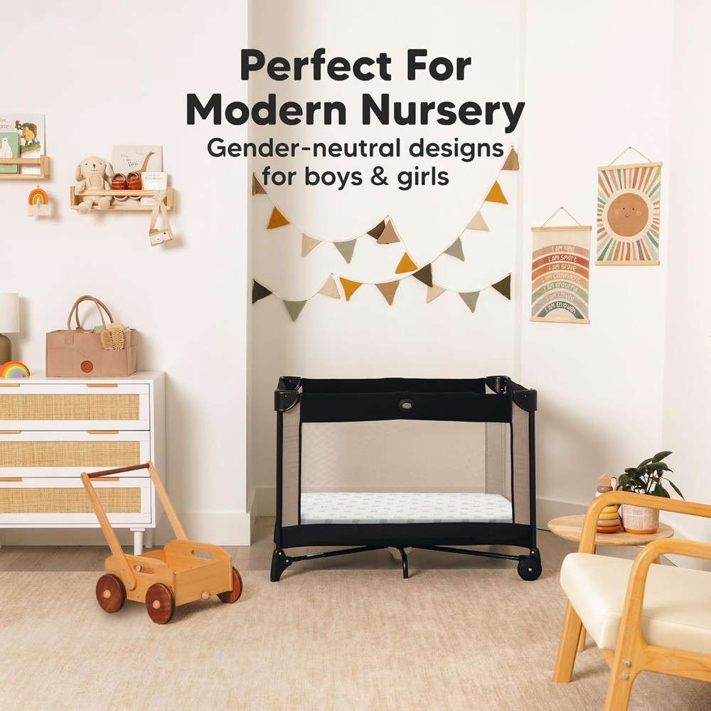 2-Pack Mini Crib Sheets Fitted 38x26 Pack N Play Sheets Pack & Play Mattress