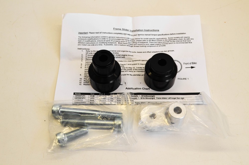 LockHart Phillips 431-1225 Frame Slider Mounts NOS