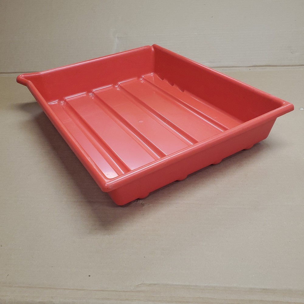 Red Patterson Darkroom Developing Tray USA 12"x15" ID