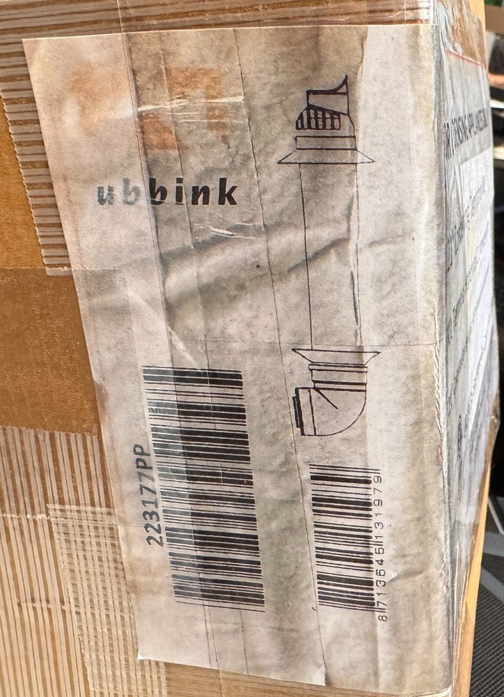 ubbink/Rinnai 223177PP 21" Condensing Horizontal Termination Kit, New-old-Stock