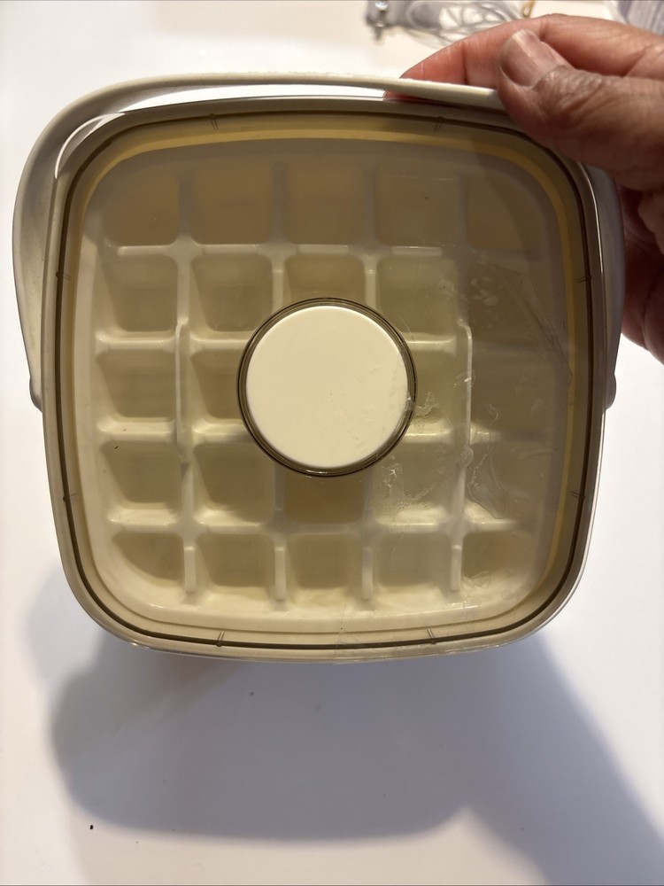 Aswei Iced Cube Maker Ice Cube Mold with Lid Gently Used