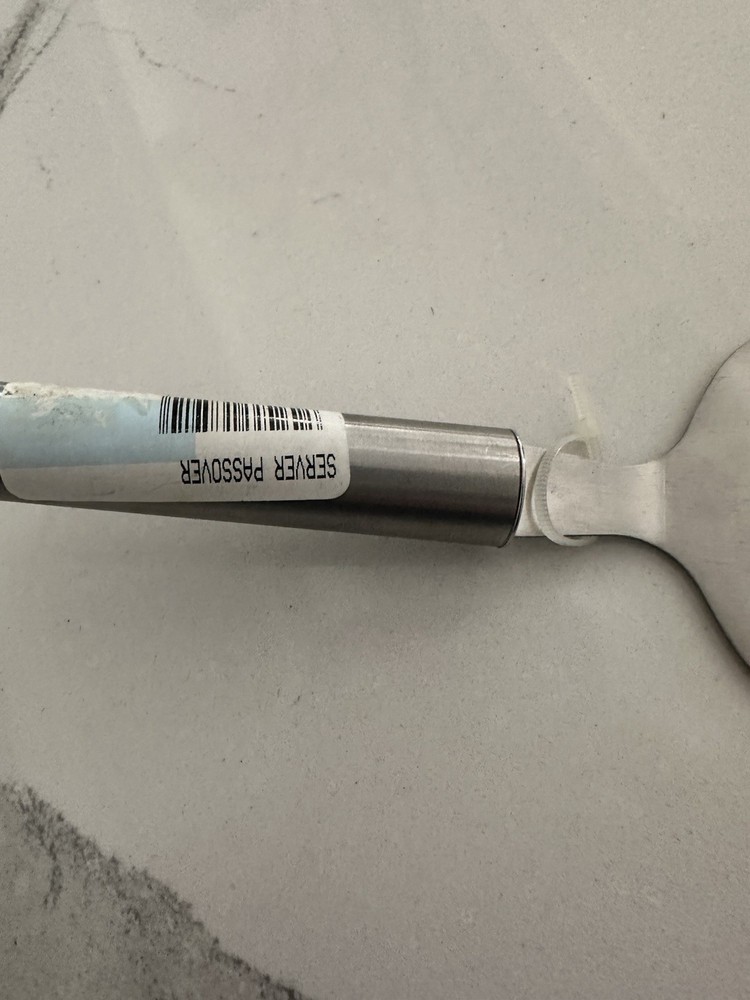 New Passover stainless steel server