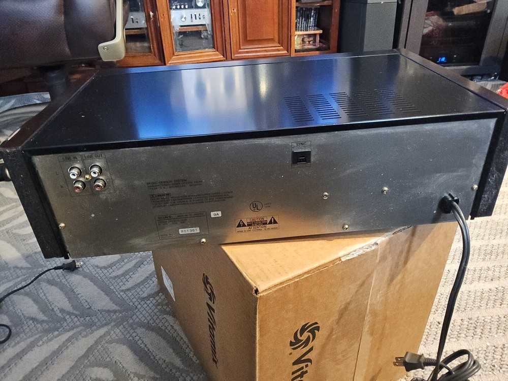 sony stereo cassette deck