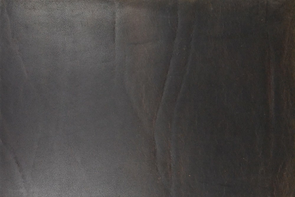 Leather Piece - Chocolate rustic oil tan pullup - 8" x 12" (E419)