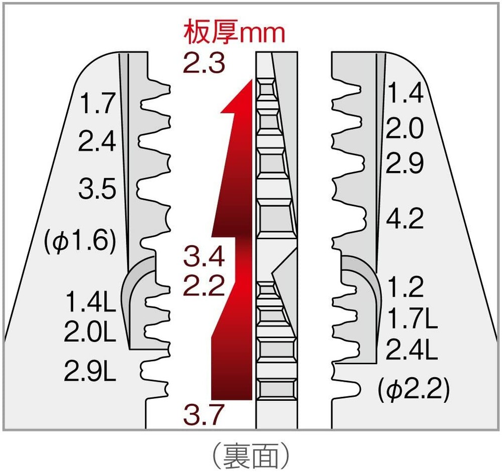 Hozan P-707 Open Barrel Crimper