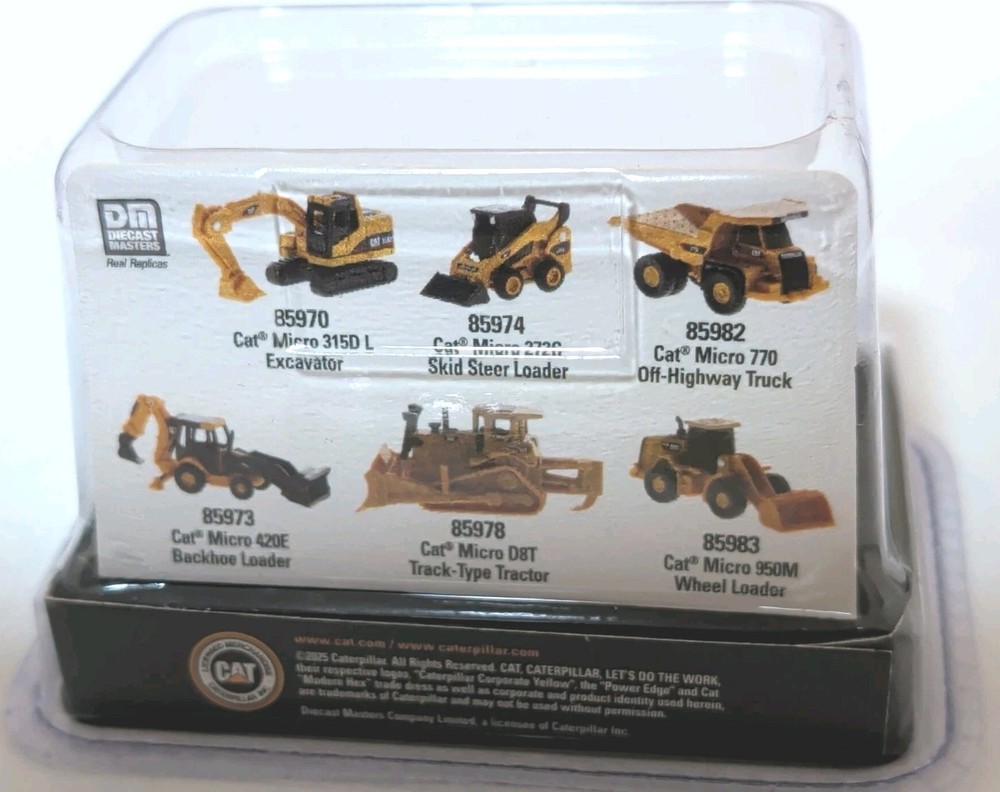 Diecast Masters Cat MICRO D8T TRACK-TYPE TRACTOR Micro Constructors Series 85978