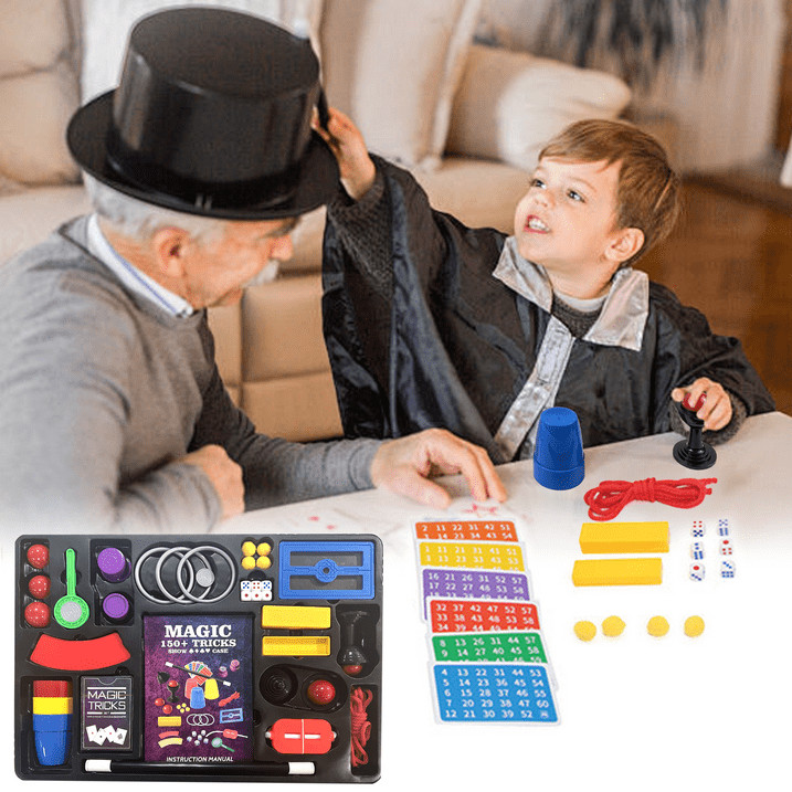 Magic Tricks for Kids Magic Kit with 200+ Tricks Beginner Set Ages 5+