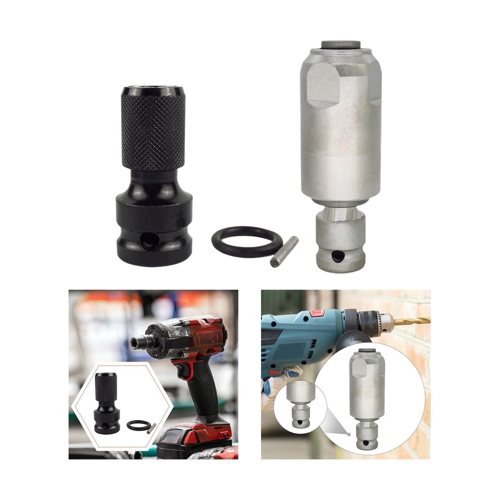 Impact Wrench Socket Adapter Set Quick Release Ratchet