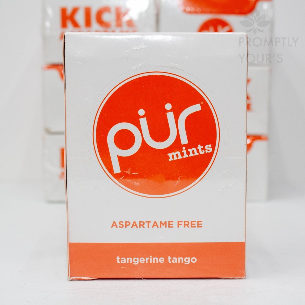 PUR Mints - Tangerine Tango - Sugar-Free, 12-Pack