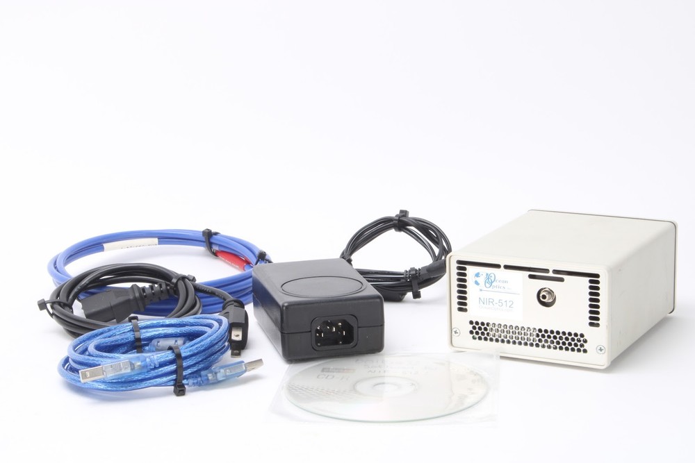 Ocean Optics NIR-512 Miniature Fiber Optic Spectrometer With Accessories