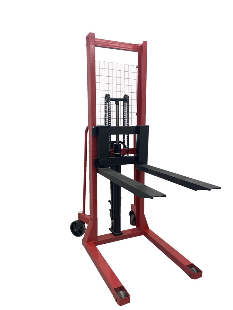 PreAsion® Hydraulic Hand Pump Stacker Pallet Stacker 2000lbs Capacity 63in Lift