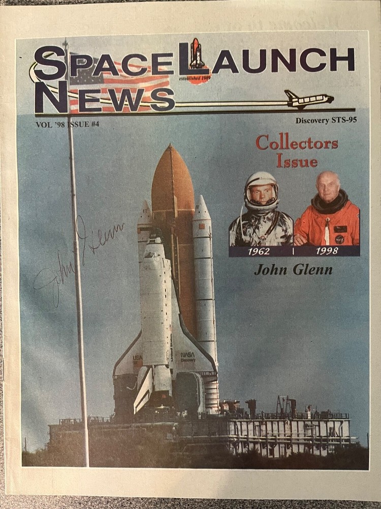 John Glenn memorabilia - Return to Flight