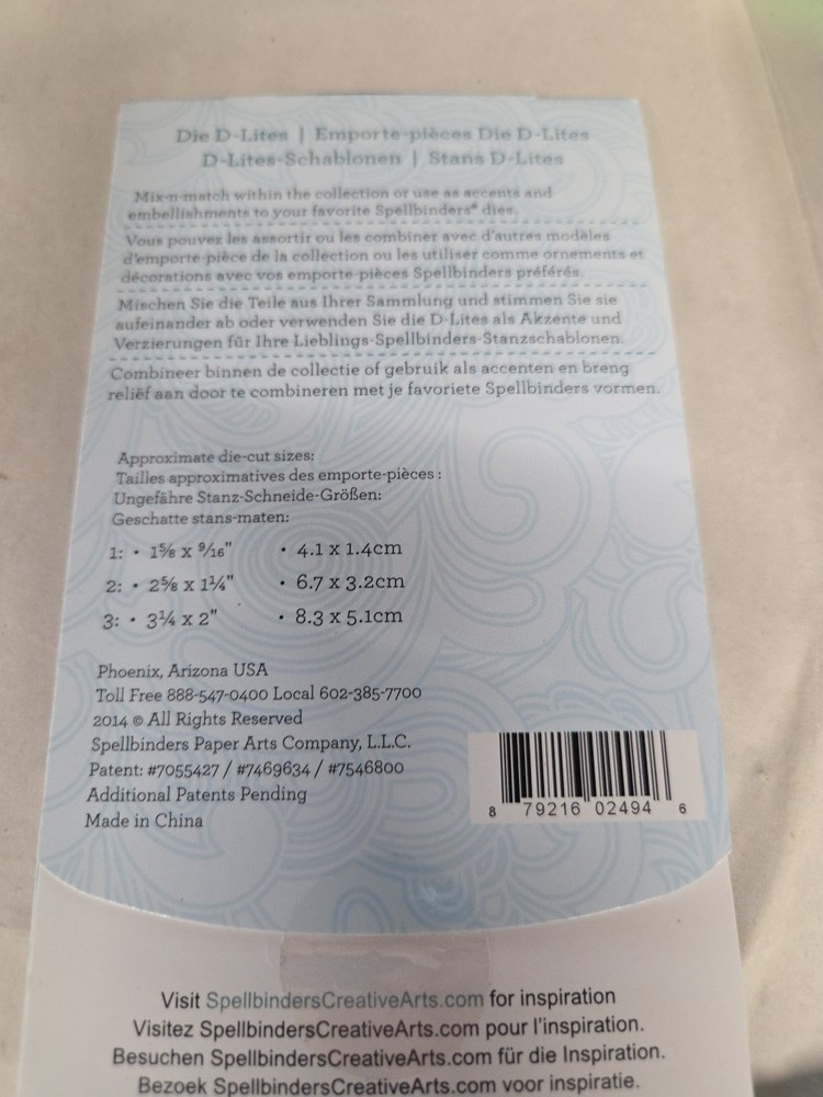 Spellbinders Dies Conversation Bubble One