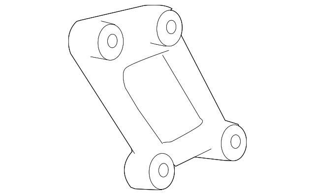 Genuine GM Passenger Side Engine Mount Bracket 10345238