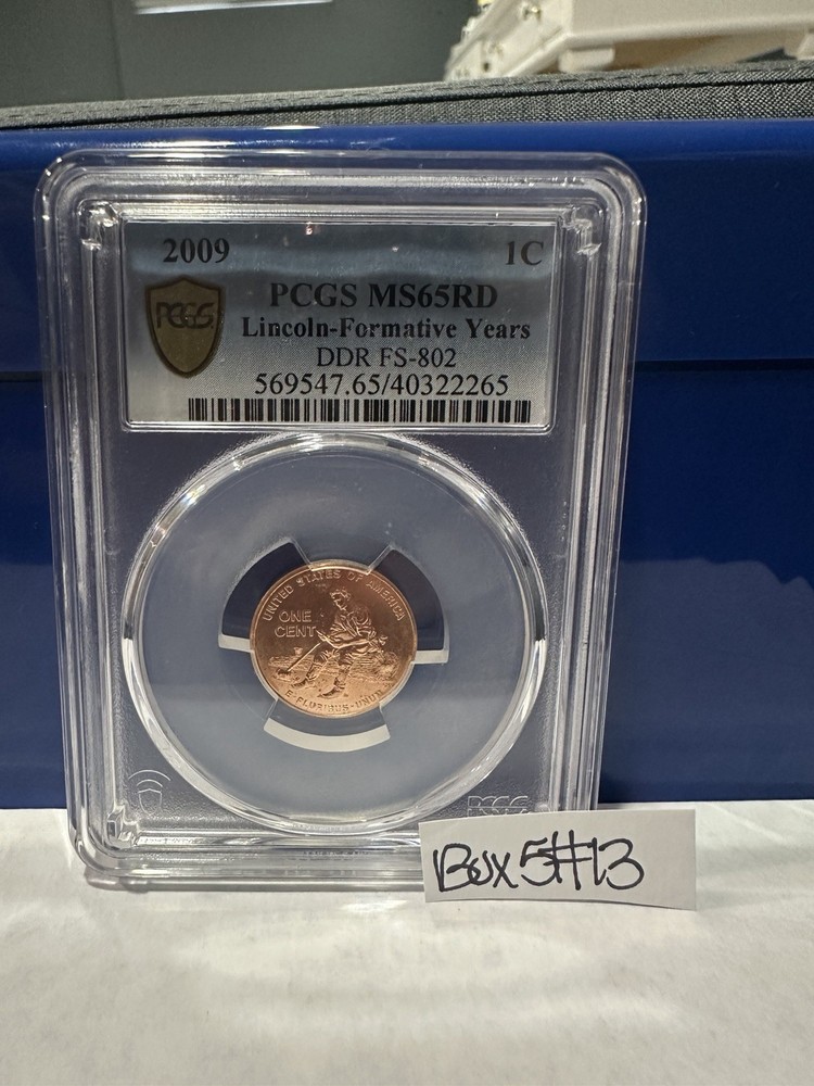 2009 PCGS MS65RD Lincoln-Formative Years DDR FS-801