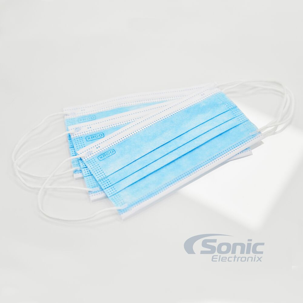 50-Pack ASTM Level 1 Medical Face Masks | 3-Layer, Ear Loop, Disposable