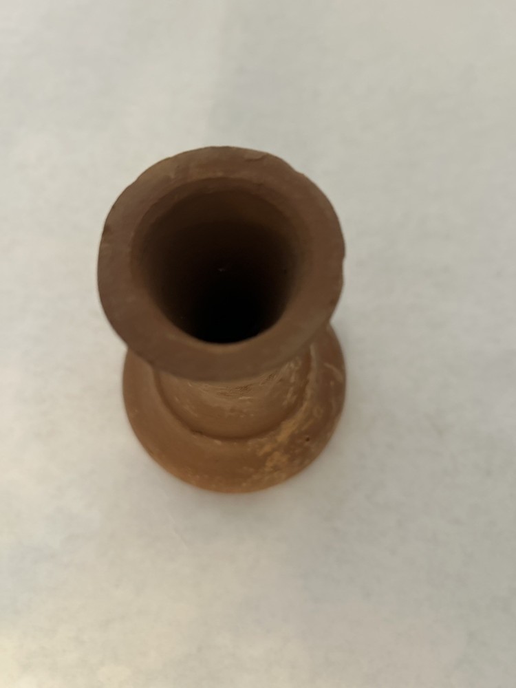 Unglazed Clay Hookah Bowl