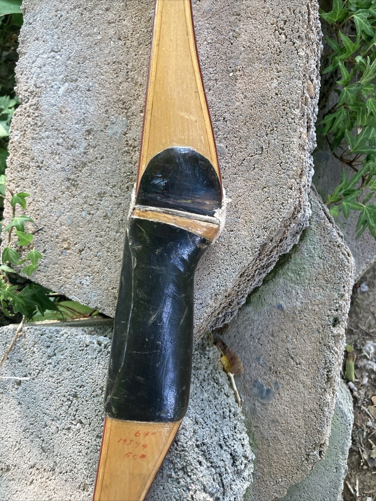 Bear Polar Recurve Bow 50# 64” Dual Shelf
