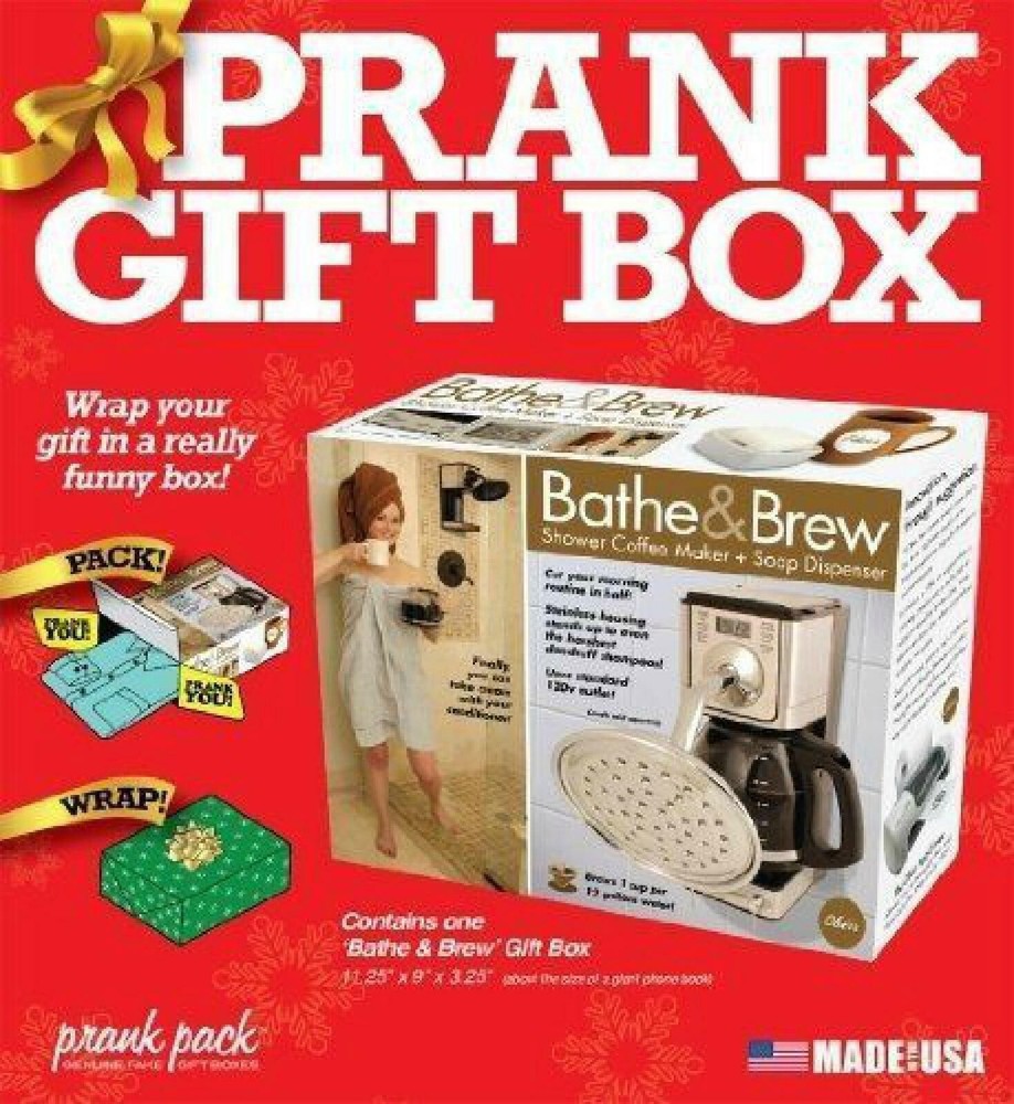 Bathe & Brew Coffee - Prank Pack - Your Gift Recipient Will be Speech less